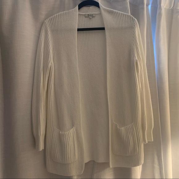Madewell Pocket Open Cardigan XXS - Picture 2 of 4